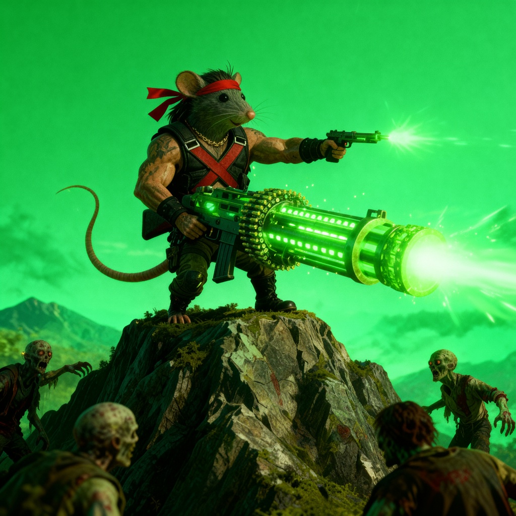 🐀🧪 The infection forged warriors.
From the sewers to the summit — XRATS fight for every wallet.
No mercy. No brakes. Only green energy. 💉💥