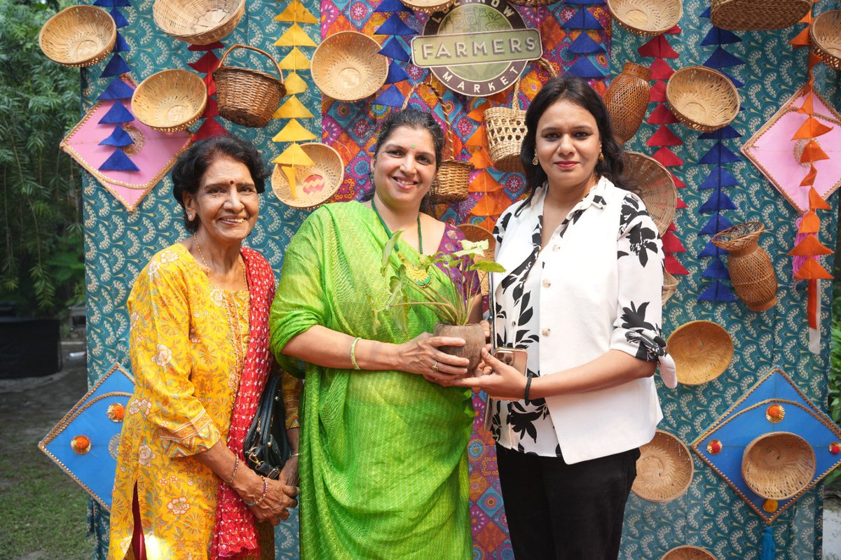 Congratulations <a href="/JyotsnaKaurH/">Jyotsna Kaur Habibullah</a> ji for success ful <a href="/LkoFarmersMkt/">LucknowFarmersMarket</a> Khudos to ur effort