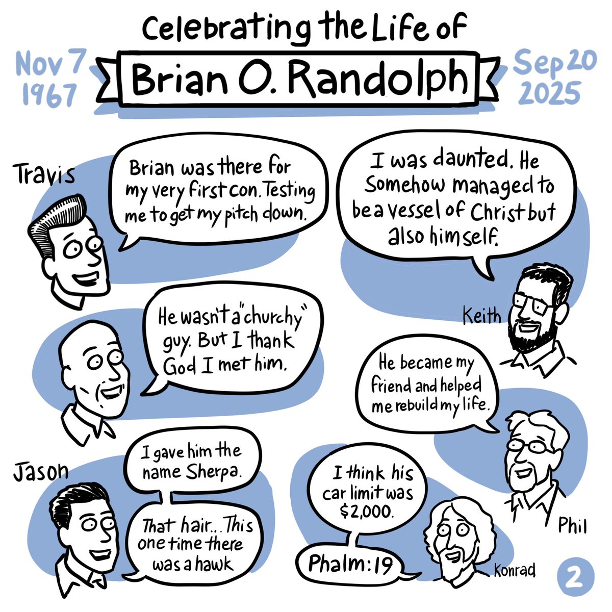 markmonlux's tweet image. @BrianTheSherpa thanks for being my friend. #sketchnotes #celebrationoflife