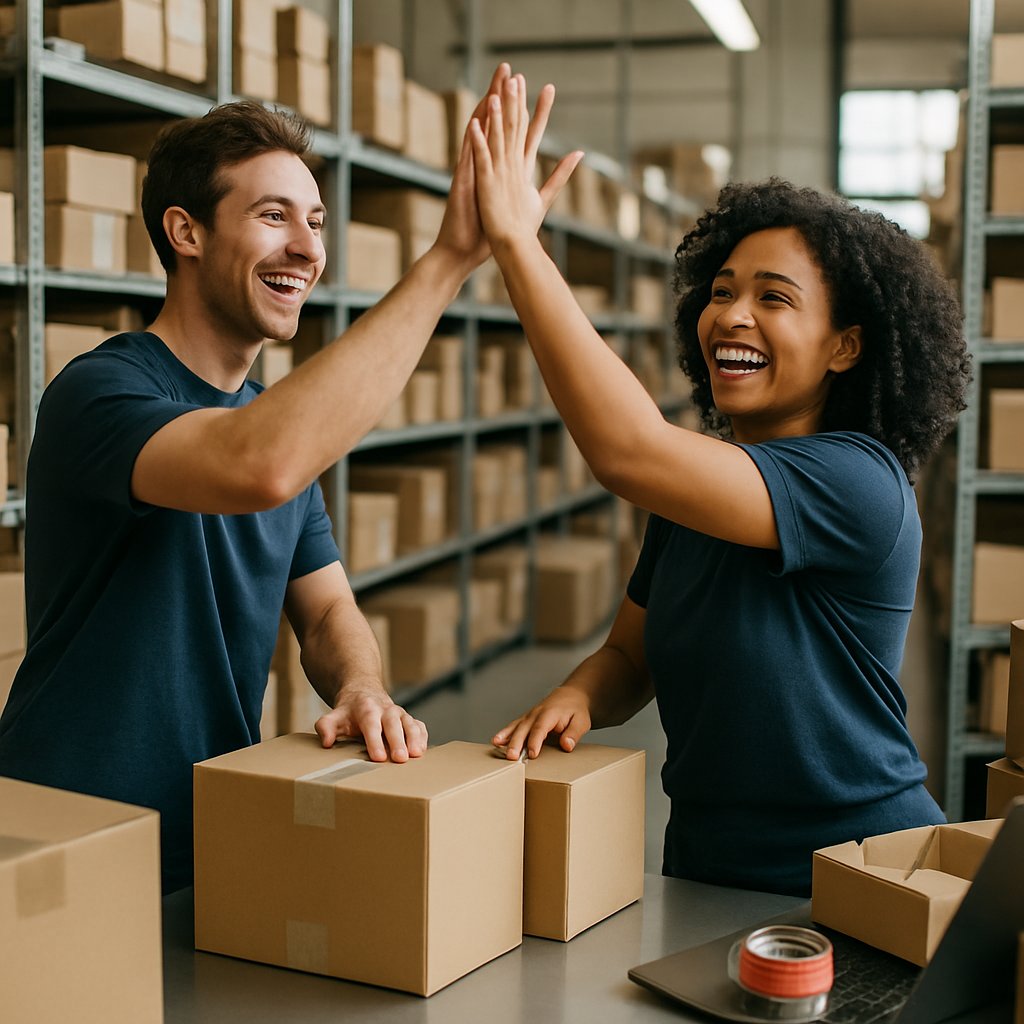 pikpak's tweet image. Our team turns every delivery into a day-brightener! 😊✨ From surprise thank-you notes to personalized packaging, we take joy in every step. Logistics isn't just about boxes—it's about building smiles. #WorldSmileDay #3PL #ECommerceFulfillment #JoyInLogistics 📦💌