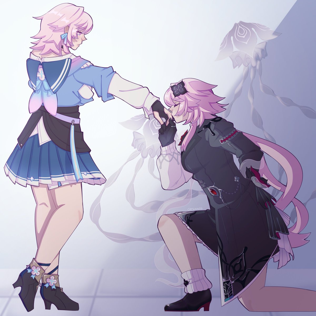 did anybody order codependent selfcest yuri? no? ok
#evermarch