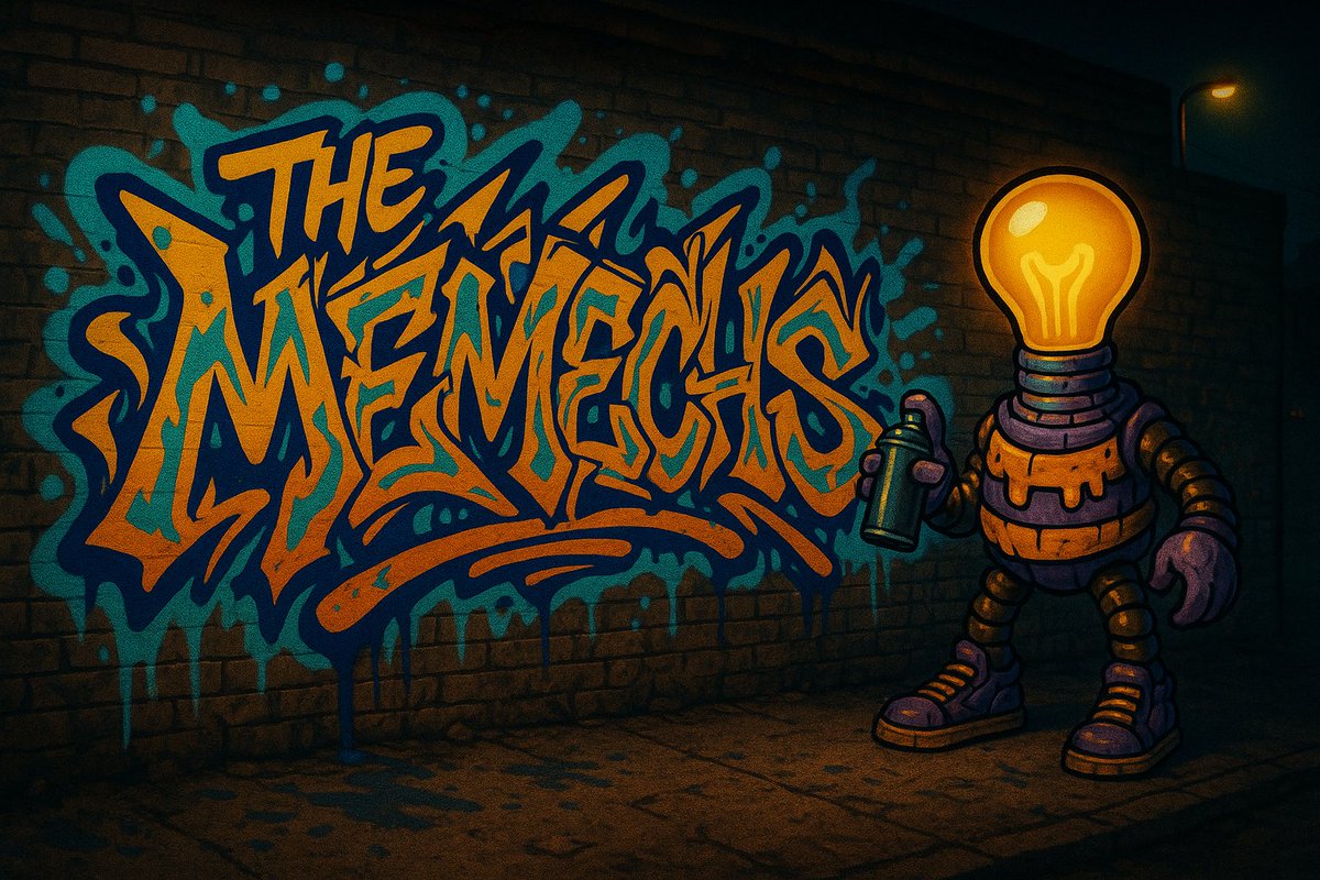 Honey-Lite the OG of The Memechs is out tagging everything in his way!!!