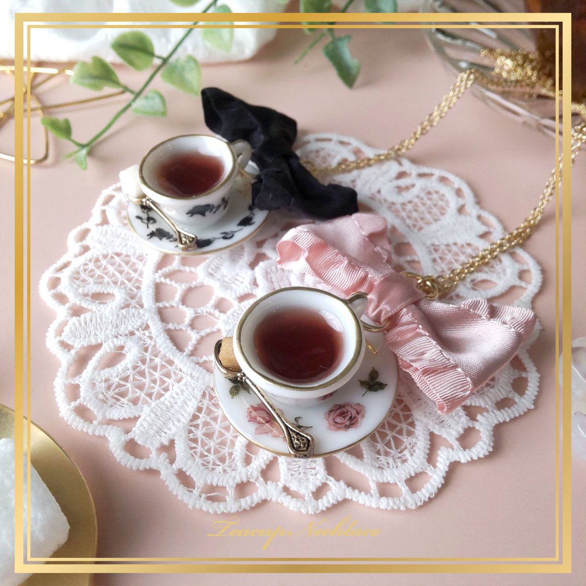 デコ566♡専用ページ パステルカラーのミニマルなカラーストーンネックレスは、お守り