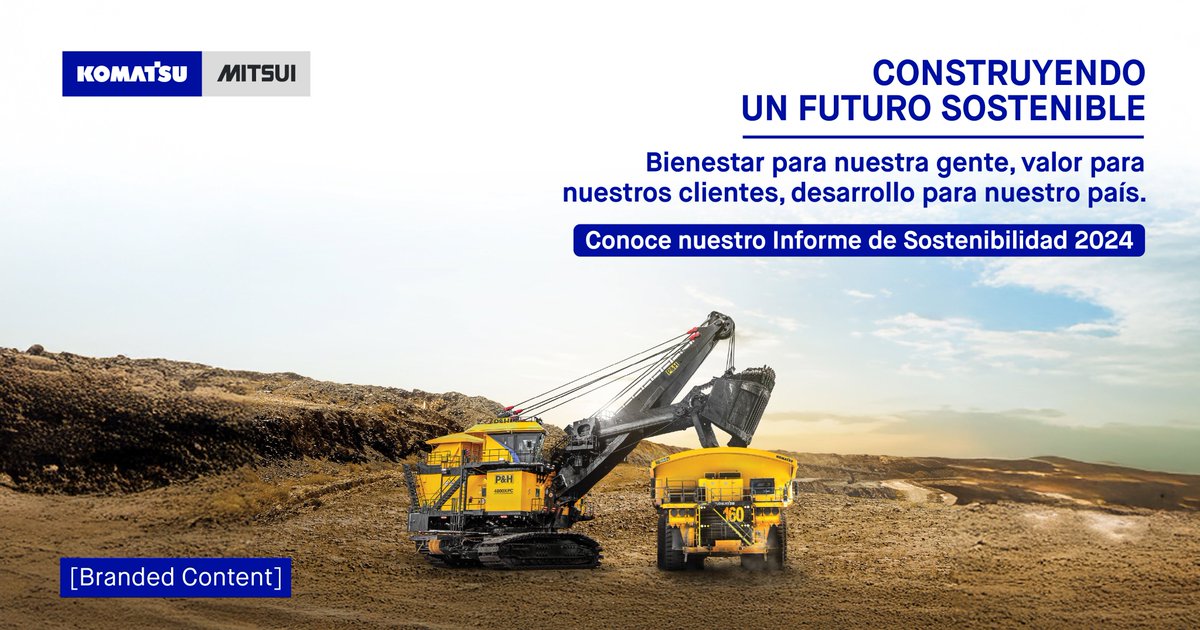 SEMANAeconomica's tweet image. #BrandedContent | @Komatsu_Mitsui: Construyendo un futuro sostenible. Te invitamos a revisar nuestro Informe de Sostenibilidad 2024 y descubrir las iniciativas que impulsamos para generar bienestar, valor y desarrollo.   

Conoce más: acortar.link/LRSxVa 

#SostenibilidadKMMP…