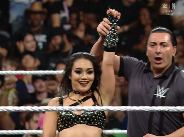 FINALLY SHE WINS!!!!! #WWERaw