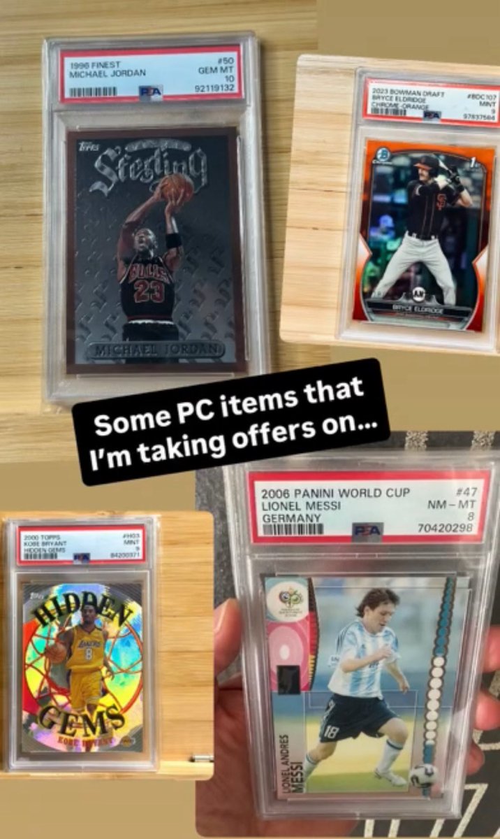 brianscardss's tweet image. I collect Posey, Bonds, Kittle, Fred Warner…
Looking to consolidate