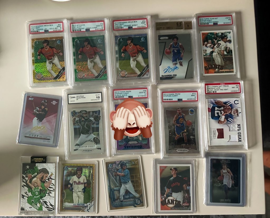 brianscardss's tweet image. I collect Posey, Bonds, Kittle, Fred Warner…
Looking to consolidate