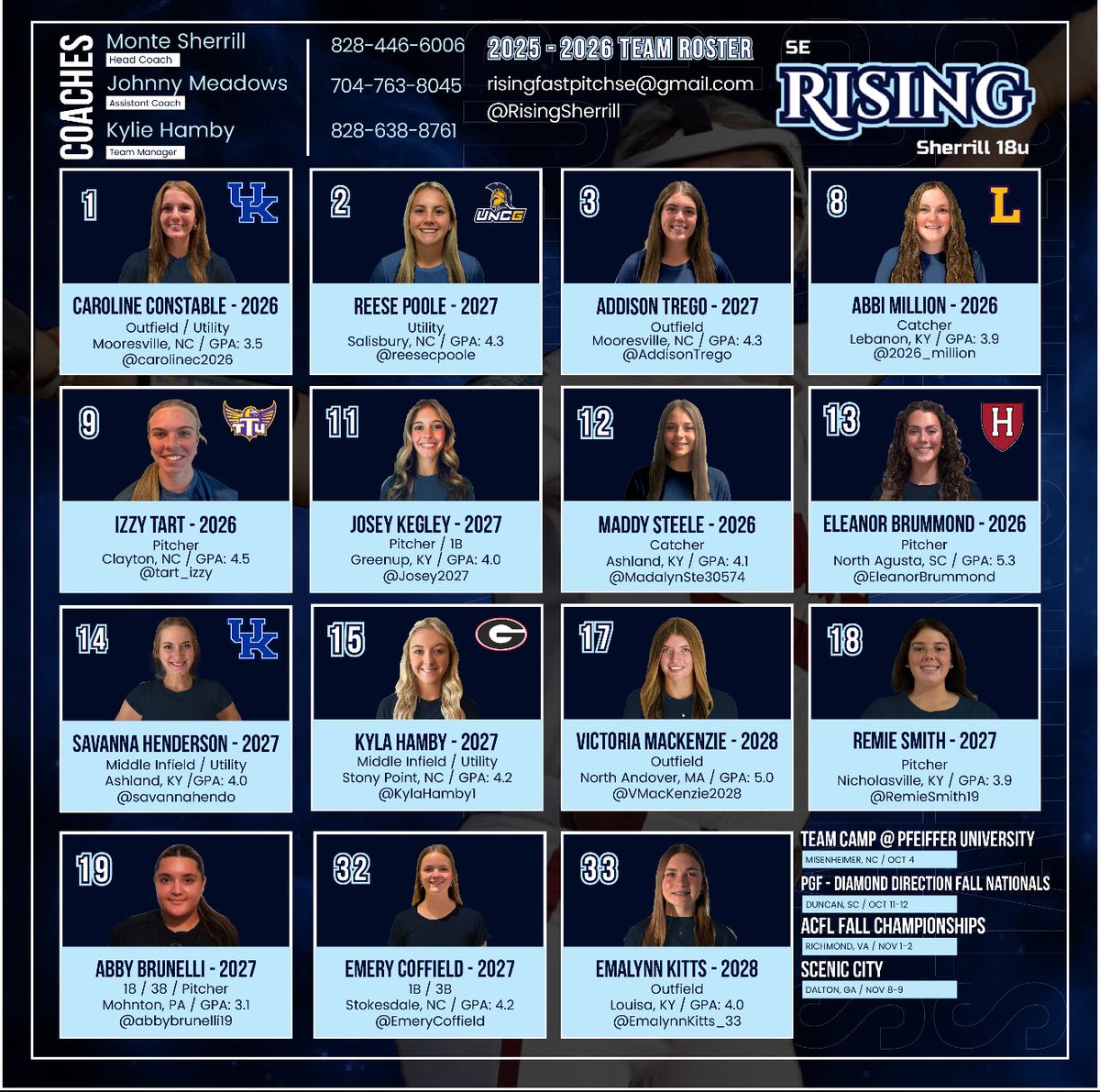 So excited for this weekend in Duncan, SC!! I can’t wait to hit the field with <a href="/RisingSherrill/">SE Rising Sherrill</a>