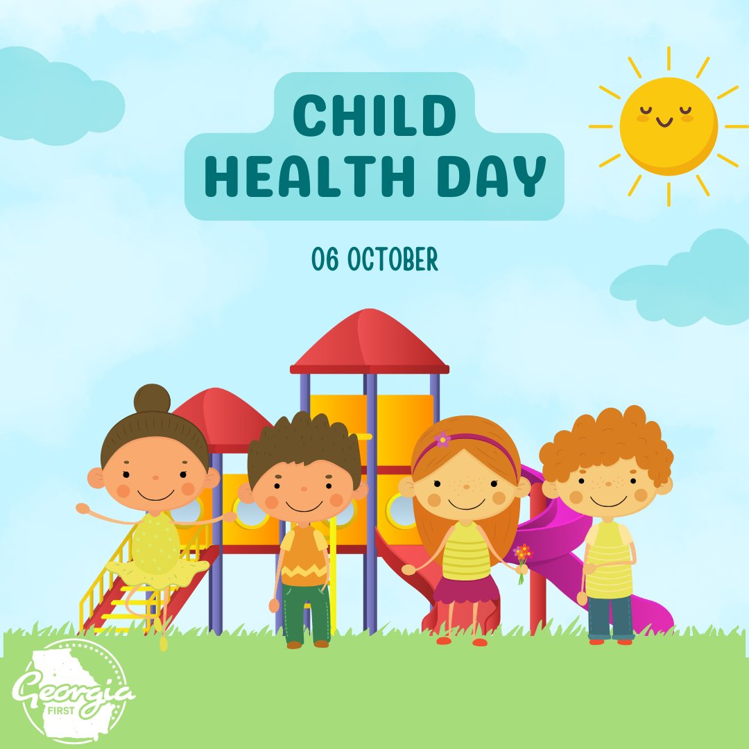 Ga1stPplOverPol's tweet image. #ChildHealthDay reminds us each year of the importance of children&apos;s #HealthAndSafety &amp;amp; encourages us to support children&apos;s physical, mental, social, &amp;amp; intellectual health. A key component of their overall health starts with access to affordable, quality healthcare coverage.