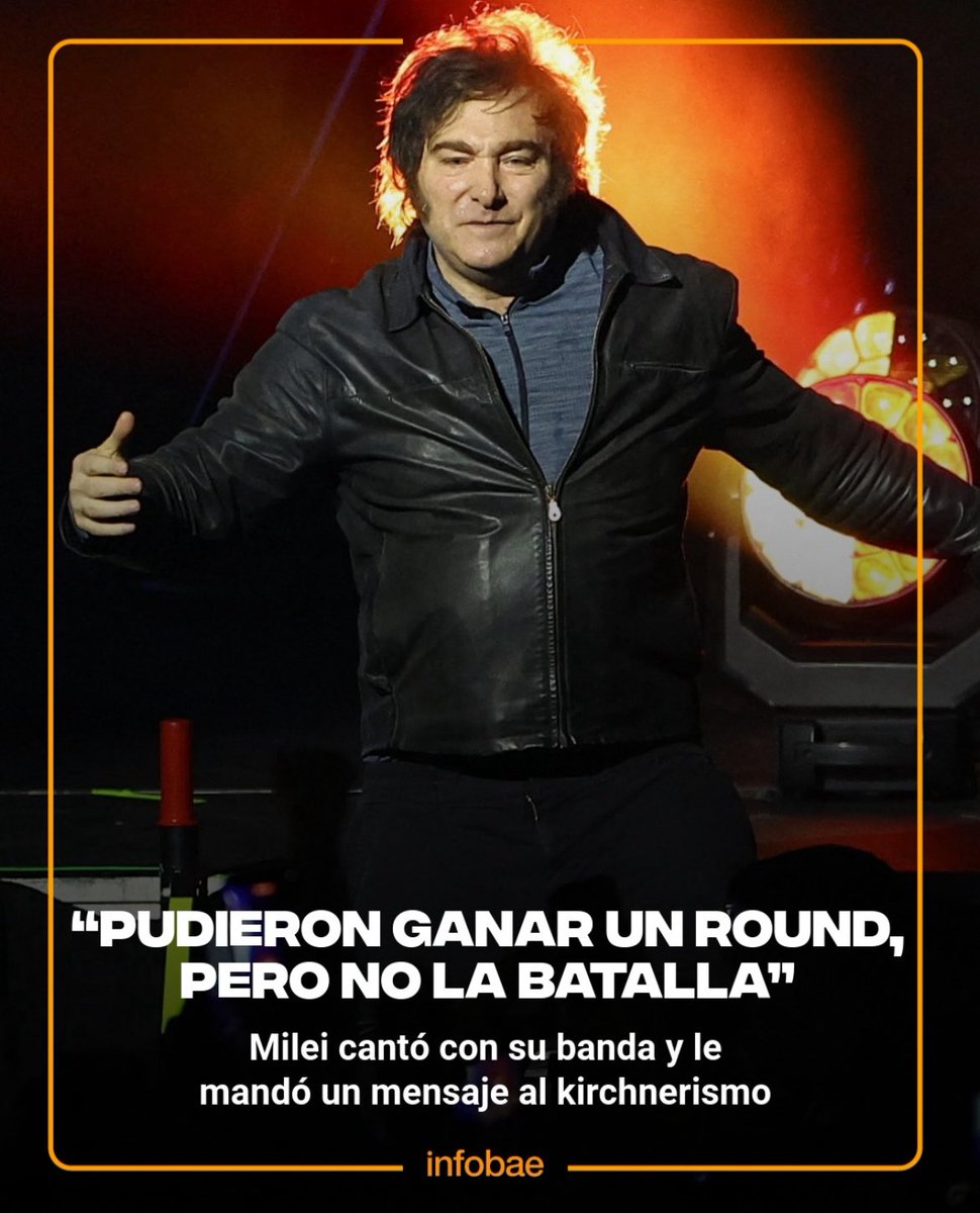 Y recuerden amigos:

Si te molesta que un presidente cante ROCK, y no te molesta que una ex "presidente presidiaria" baile CUMBIA (con una tobillera), te encuentras en un serio dilema de doble moral!

Hasta luego!

Cc: <a href="/JMilei/">Javier Milei</a> <a href="/romidiezok/">Romina Diez</a> <a href="/Lio_Aff/">Leonela Affranchino</a>
