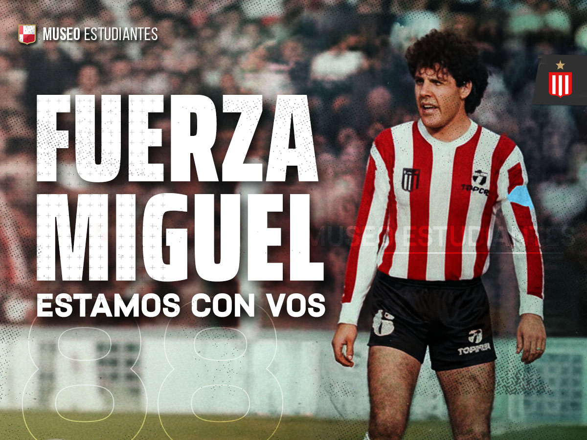 FUERZA MIGUEL!!
La Familia Pincharrata está con vos!

#EDLP #MuseoEstudiantes #FuerzaMiguel