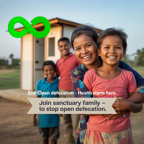 D_sanctuaryfam's tweet image. Open defecation harms 48M Nigerians with disease – let’s end it! The Sanctuary Family Foundation sensitizes Naija for clean living. Join us. #SanctuaryFamily #EndOpenDefecation #NaijaForChange #Nigeria #Naija #Abuja