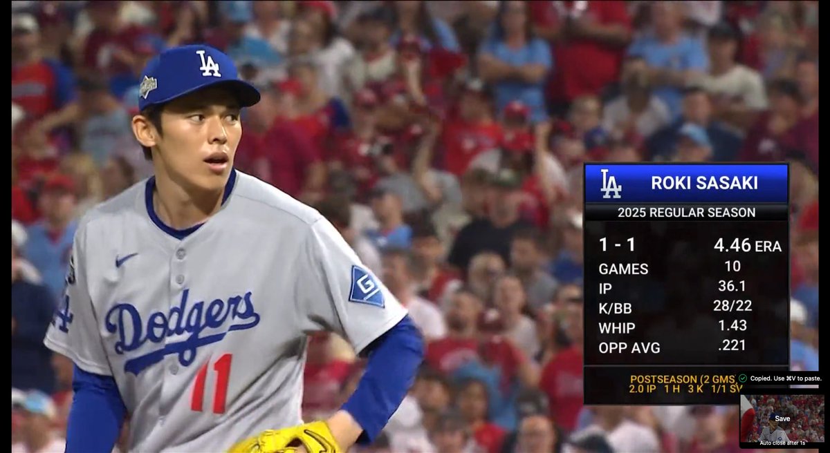 Mullen_Army's tweet image. Save the #Dodgers Roki for #MVP Damn Tommy bad throw and Freddy saved the game!