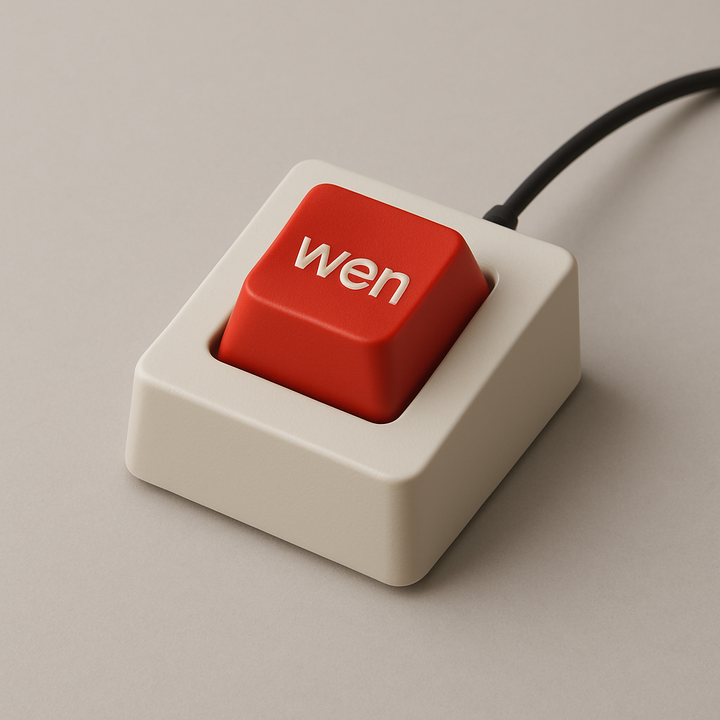 I believe <a href="/amirhaleem/">amir 🇺🇸</a> has given up his laptop keyboard and replaced it with this.