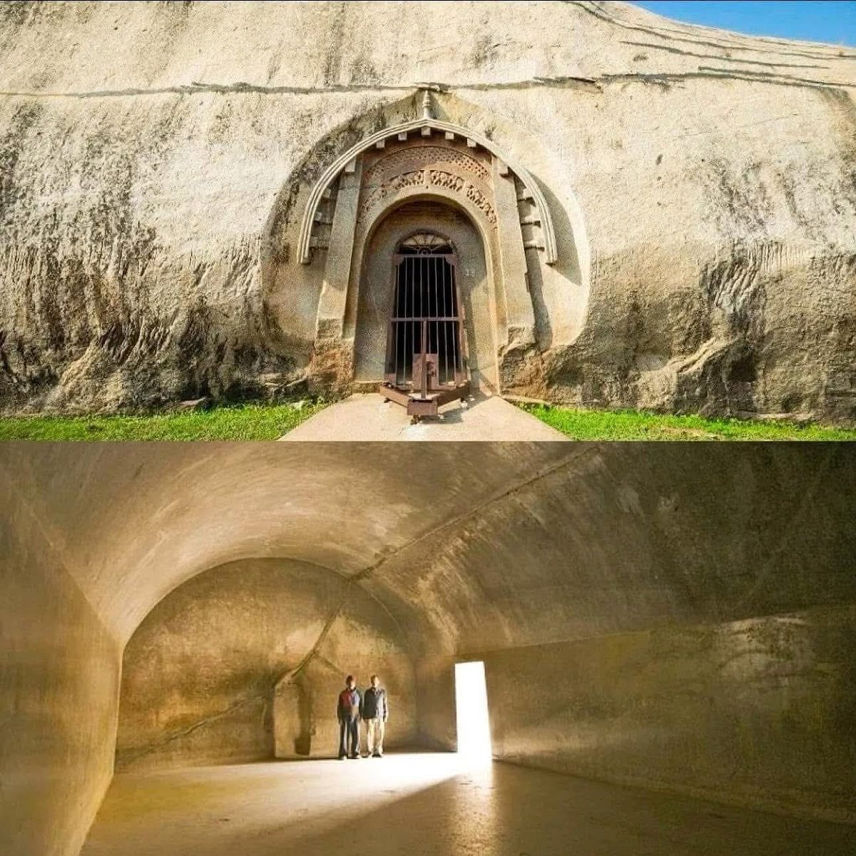 rj7259's tweet photo. The Barabar Caves in Jehanabad district, Bihar, date back to the Maurya period (around the 3rd century BC) and are among India’s oldest rock-cut cave complexes. https://t.co/2iwmZ6uN1h