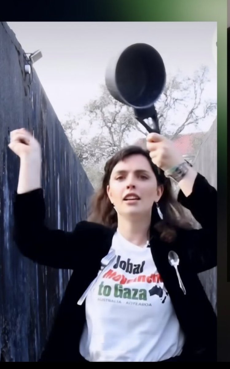 Now she’s got plenty of time to focus on a career in pot-banging 

FAFO