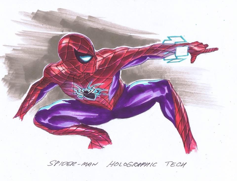 thealexrossart's tweet photo. #SpiderMan #NYCC https://t.co/FVq5QDneQg