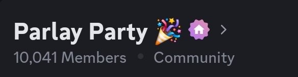 parlaypartying's tweet image. All 10,000 of you are awesome! (Mostly), maybe like 9,950 but still.