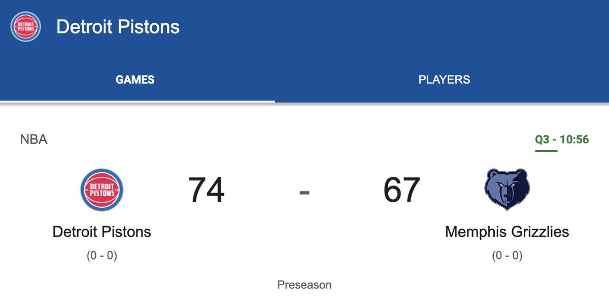 DetroitPistons's tweet image. Google is free Cody