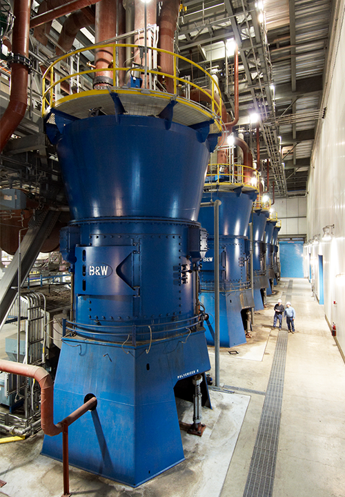 BabcockWilcox's tweet image. 1. From legacy E/EL designs to the high-capacity B&amp;amp;W Roll Wheel™ #pulverizer, B&amp;amp;W delivers unmatched reliability and efficiency in coal grinding, supporting utility boilers up to 1,300 MW.