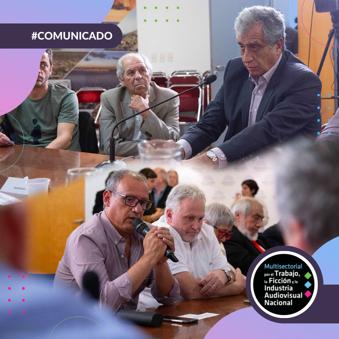 multisectorial_'s tweet image. Junto a las Sec. de Cultura de CGT, CTA-T y CTA-A, entidades de gestión derechos autorales e intérpretes (ARGENTORES, SAGAI, AADI, SADAIC, DAC) y FATPREN, fuimos recibidos por la Prta. de Comisión de Medios, Sistemas y Libertad de Expresión del Senado, Carolina Moisés.