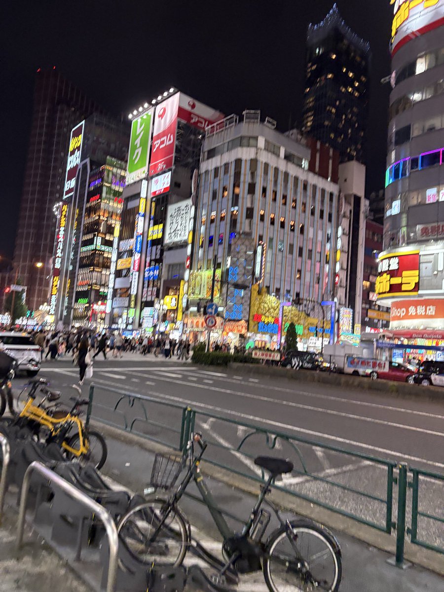 昨日の歌舞伎町。