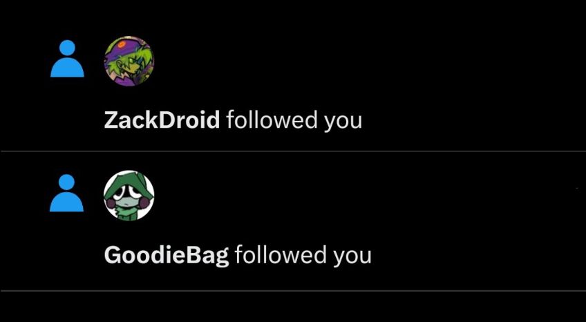 2 goats followed on the same week