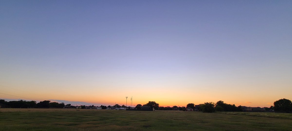 Good night from North Texas