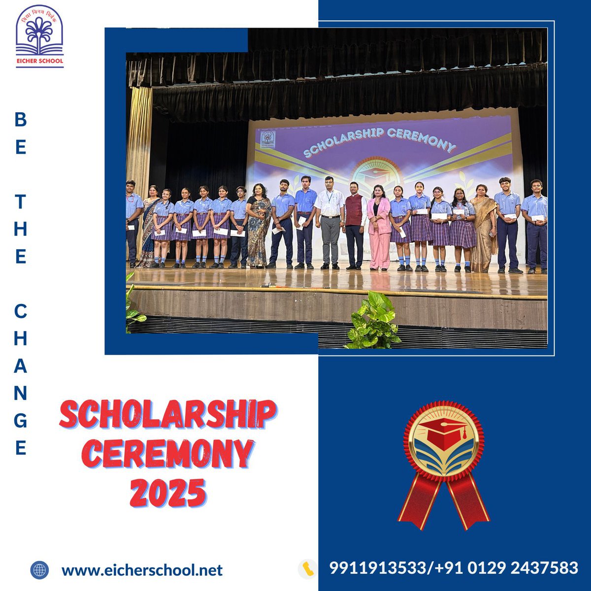 EicherSchool Faridabad tweet media