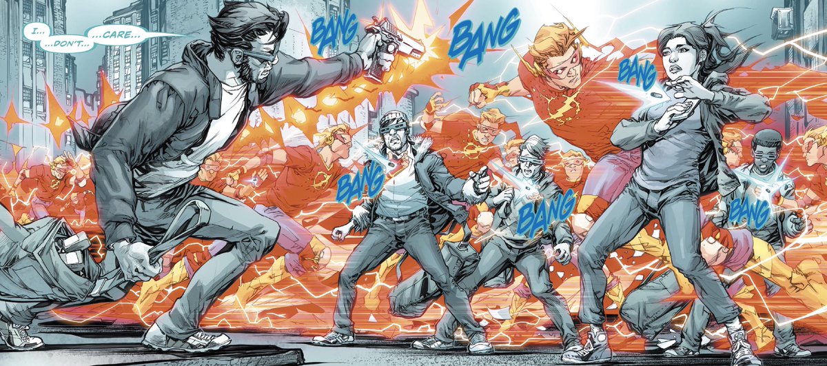 Alright, alright. It'll all be over in a—
...
Flash!