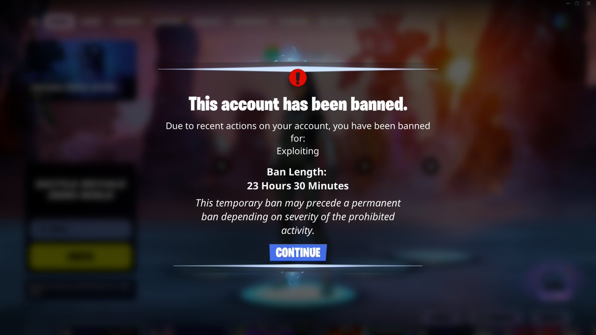 im on my 30th or more 24 hour ban i dont understand why other creators get help but i dont am i missing something at this point just  give me a reason my stream and community miss me playing fortnite please <a href="/FortniteStatus/">Fortnite Status</a> <a href="/Fortnite/">Fortnite</a> <a href="/JuliaDager/">Julia Dager</a> <a href="/Hogman/">Hogman</a>