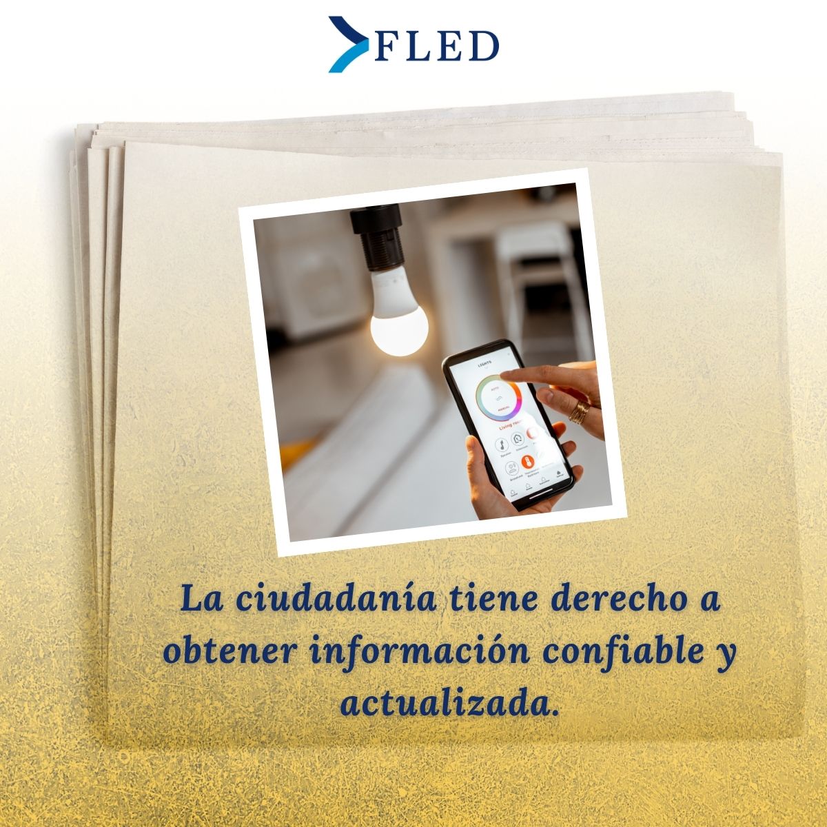 El derecho a la información es un pilar de toda sociedad democrática. 📰✨

El periodismo independiente hace posible que la ciudadanía acceda a datos, hechos y análisis que fortalecen la participación y la toma de decisiones.

#LibertadDePrensa #DerechoALaInformación #FLED