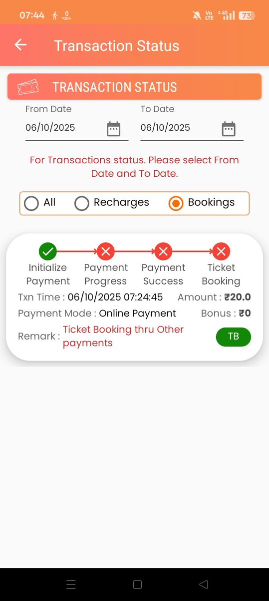 SSKRATHOD16's tweet photo. When I tried to book my ticket through UTS app, my amount was deducted but ticket not generated. @RailMinIndia @rai https://t.co/lyJcbUF6d5