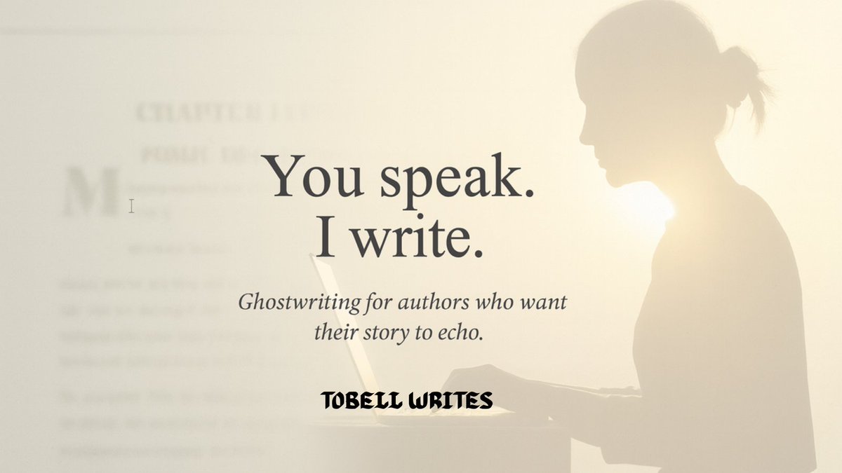 Gaylussac191's tweet image. Some stories are meant to be told, not typed.
I take your voice, your truth, your chaos, and turn it into chapters that breathe.
Ghostwriting for authors who want their story to echo.
DM me when you’re ready to be read.
#ghostwriter #bookhelp #indieauthors #writerscommunity #book