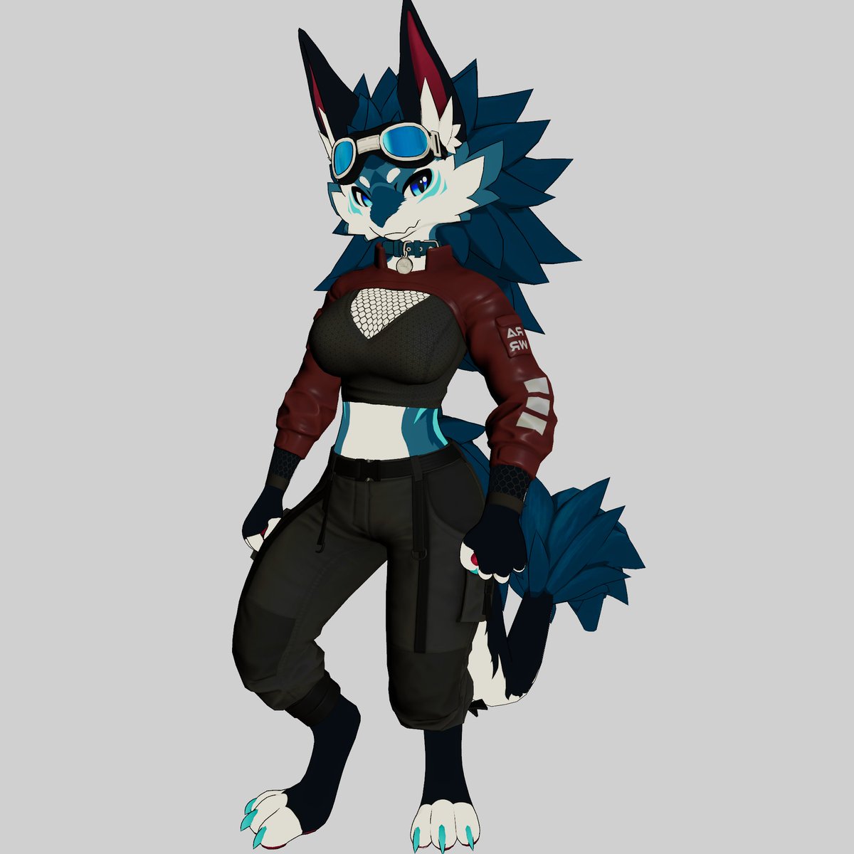 Hey everyone the CropTech Novabeast Outfit is here! I am super excited to be releasing this with my amazing friend <a href="/NuclearDan/">NuclearDan🦖</a>!~

Massive thanks to my awesome friends <a href="/TannerCsH/">✨🖤TannerCsH🖤✨</a> for additional textures &amp; <a href="/wakeon_Lan/">Lan</a> for the photos!

Check out the fit here! jinxxy.com/NuclearDan/Cro…