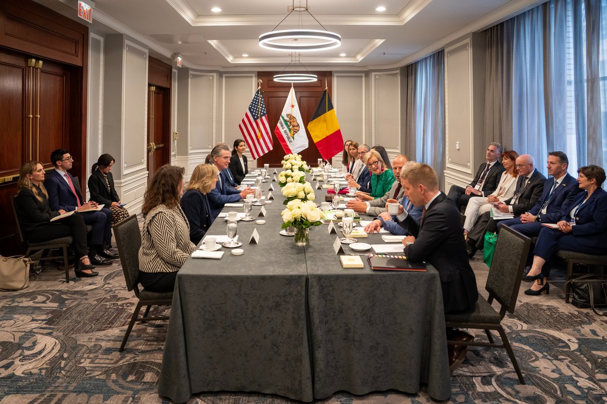 Proud to welcome Her Royal Highness Princess Astrid, Princess of Belgium, as part of the nation's largest trade mission to California.

There’s no better place to do business than right here in California — the world’s fourth-largest economy.