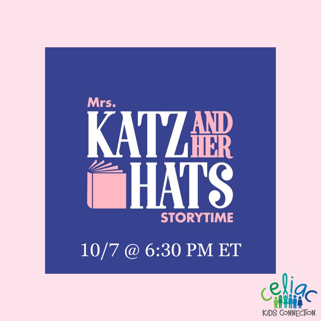 Story Time with Mrs. Katz – October 7th at 6:30 PM ET
We are back from our summer hiatus!! Join us for our monthly STORY TIME with Mrs. Katz and all her wonderful hats. We will share lots of laughs.

bostonchildrens.zoom.us/meeting/regist…