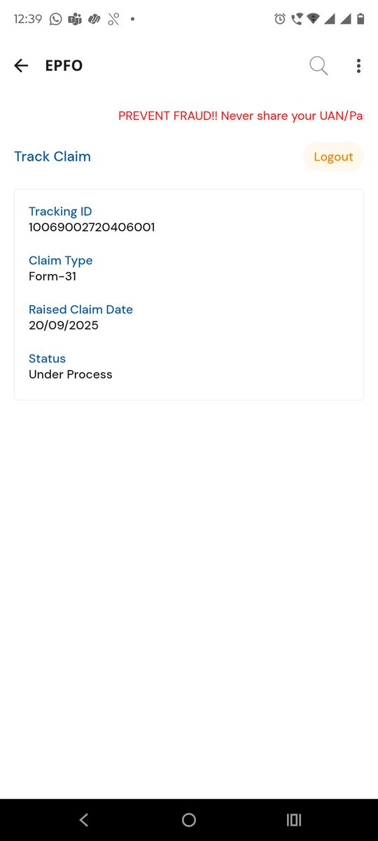 Jitendar0812's tweet image. Hi @epfoofficial @epfokandivaliw1 @EPFOIndia
Could you please help to find the status for the below request?
Details 👇

UAN: 100690027204

#EPFO #PFStatus #EPFO 
#EPFOwithyou #EPFO @narendramodi