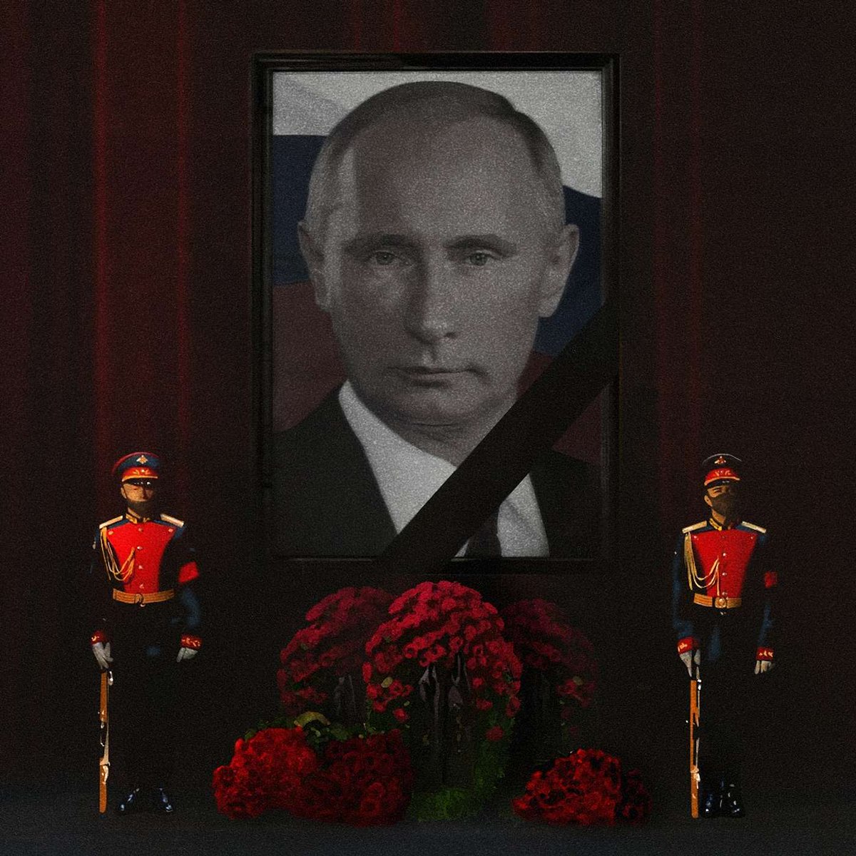 Ну чё там? Это говно всё ещё не издохло?...
Желаю чтобы этот день был у него последним в жизни.
Аминь, блять!