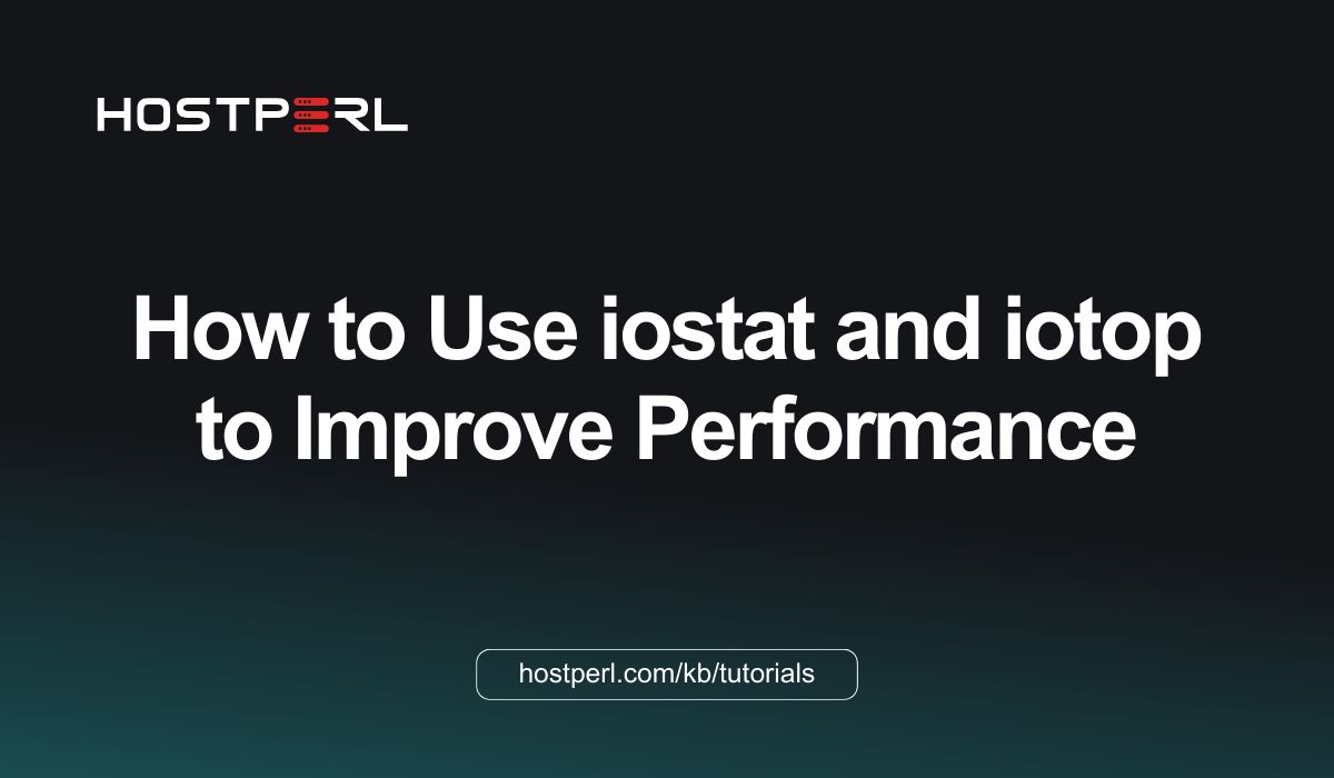 hostperlweb's tweet image. How to Use iostat and iotop to Improve Performance
hostperl.com/kb/tutorials/h…
#iostat #iotop #LinuxPerformance #SysAdminTools #PerformanceTuning #DevOps #ServerMonitoring #DiskIO #IOBottleneck #TechTips #OptimizationGuide #LinuxCommands #Hostperl