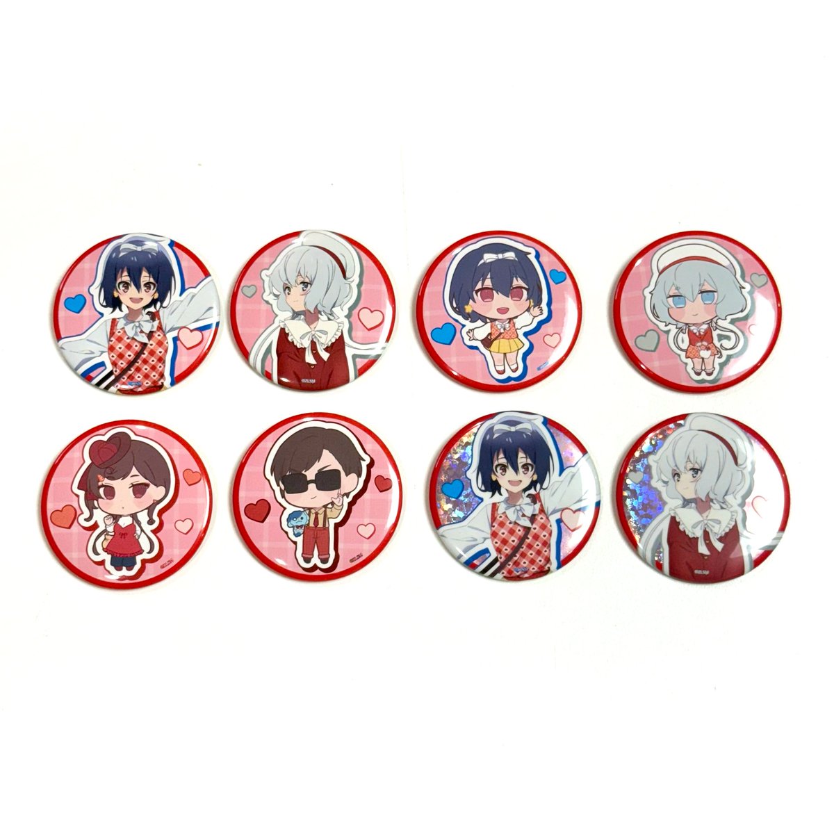 東方神起正官庄ザクロホンサム懸賞当選品卓上時計＋ZONEクリアカード、缶バッジ 東方神起正官庄ザクロホンサム懸賞当選品卓上時計＋ZONEクリア