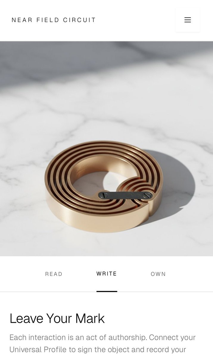 Finalising the NFC app. Menu inspired by <a href="/cdixon/">Chris Dixon</a>