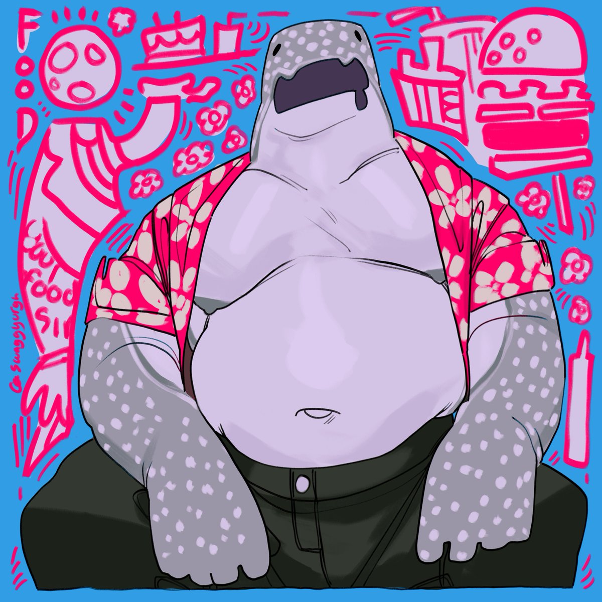 weretober day 7 - whale shark