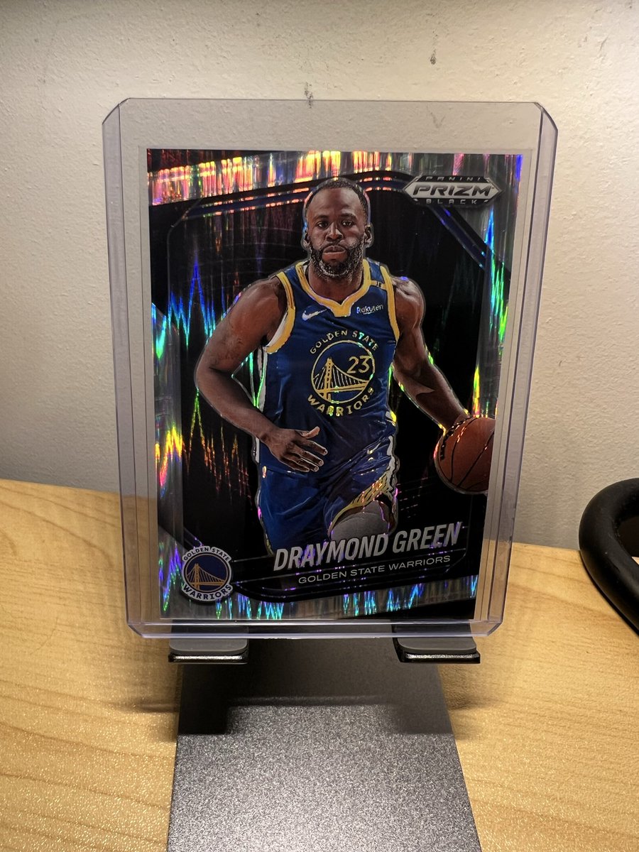BasedCardGuy's tweet image. Check out 2024-25 Prizm Black Draymond Green Skewed Prizm 5/249 #74 SP ebay.us/m/VrF2nj #eBay via @eBay #TBBRepost #TBBCrew #CardsForSale #NBA #Prizm #PrizmBlack #DraymondGreen #Draymond #Warriors #goldenstatewarriors