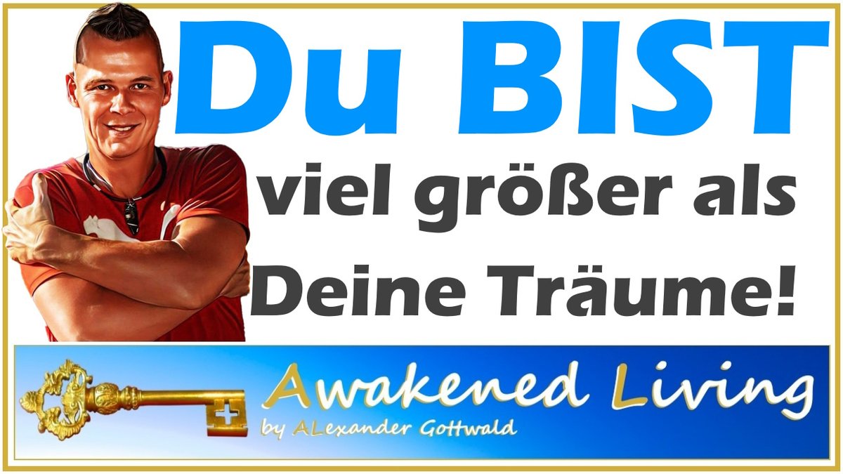Vorhin sprach ich in einem LIVE mit meinem Team, das mit mir zusammen die aktuelle Trainingsgruppe begleitet darüber, dass Deine Träume weniger groß sind als DAS, was Du immer bereits BIST.

Da diese Ausführungen auf die Teilnehmer sehr berührend wirkten, teile ich sie gern auch