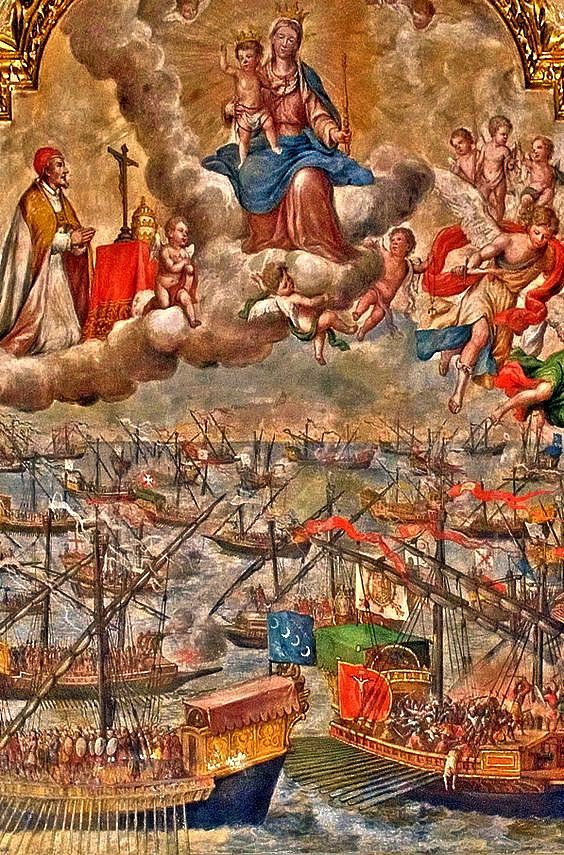 Pocos saben esto:

Mientras en EE.UU. todos recuerdan que en 1492 Colón “cruzó el océano azul”, casi nadie sabe que ese mismo año los Reyes Católicos vencieron a los moros en Granada, completando la Reconquista.
Tampoco muchos recuerdan que en 1571, mientras el poder otomano