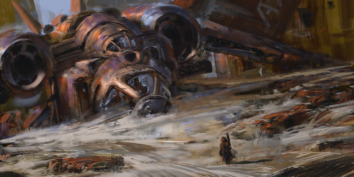 HuyTran23091600's tweet image. crashsite 
#digitalart #conceptart #painting #scifi