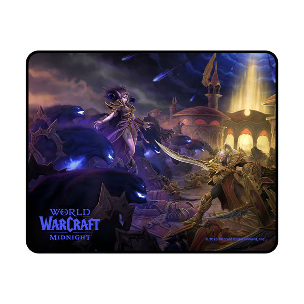 Proenix00's tweet image. [#BlizzardGear] Nuevos artículos de #WorldofWarcraft: Midnight.

&amp;gt; Camiseta: tinyurl.com/jw8psbpr
&amp;gt; Sudadera: tinyurl.com/w9j2ecey
&amp;gt; Camiseta Liadrin: tinyurl.com/5n77xhya
&amp;gt; Alfombrilla ratón: tinyurl.com/4m9arjsp