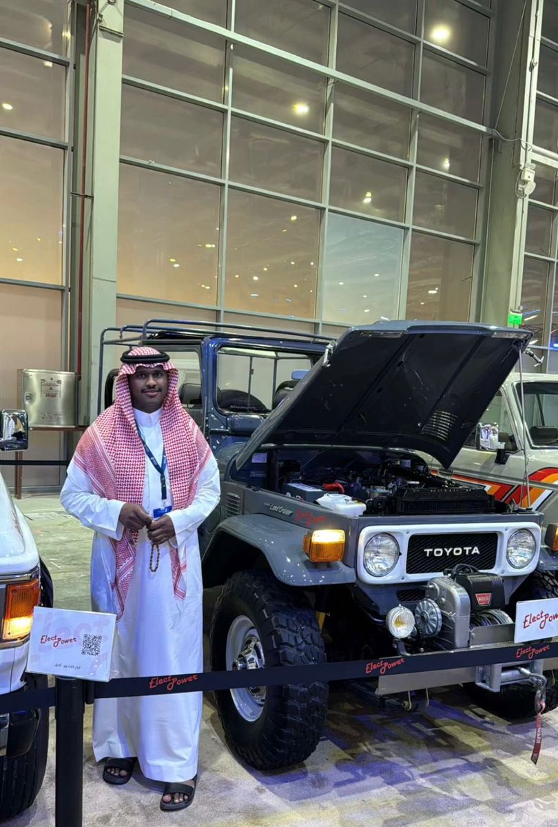 alaoide's tweet image. في أكبر تجمع دولي للصقارة والتراث 🦅🇸🇦
سجّل الشاب علي الجديعي من #ثادق حضورًا مميّزًا في #معرض_الصقور_والصيد_السعودي_الدولي 2025
مقدّمًا تجربته المبدعة كراج الكت بور في مجال كهرباء السيارات ⚙️
نموذج مشرّف لشباب الوطن الطموح في ميادين التقنية والابتكار.
#السعودية  #ملهم