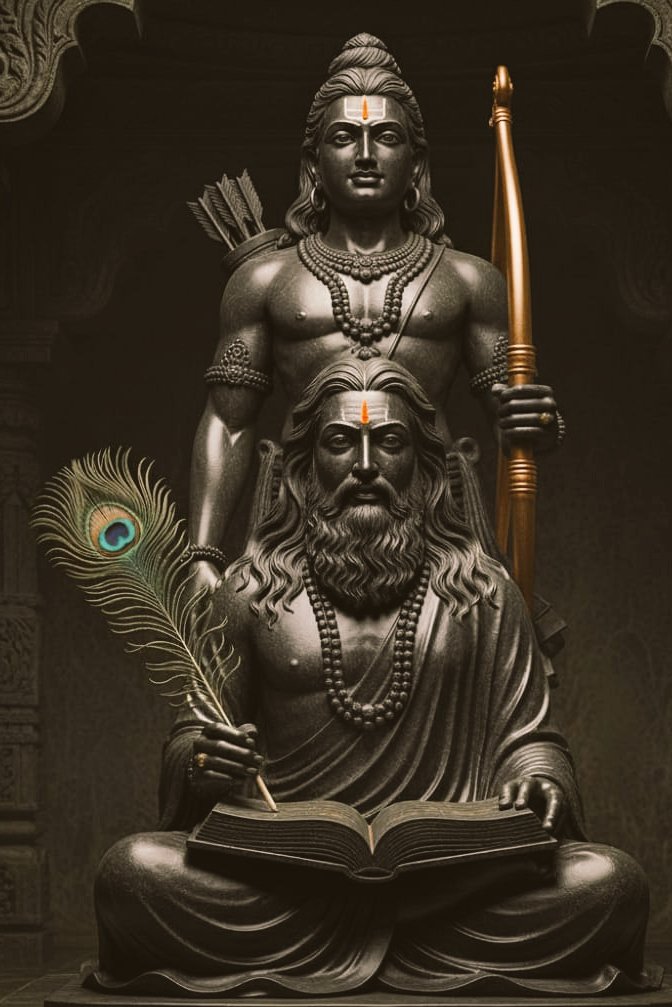 ಸಮಸ್ತ ಕನ್ನಡ ಜನತೆಗೆ ಆದಿ ಕವಿ ಮಹರ್ಷಿ ವಾಲ್ಮೀಕಿ ಜಯಂತಿಯ ಶುಭಾಶಯಗಳು.

#ValmikiJayanti
#ValmikiJayanti2025